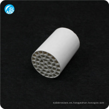 Aisladores de porcelana de núcleo de calentador de cerámica de mullita de alta resistencia refractaria